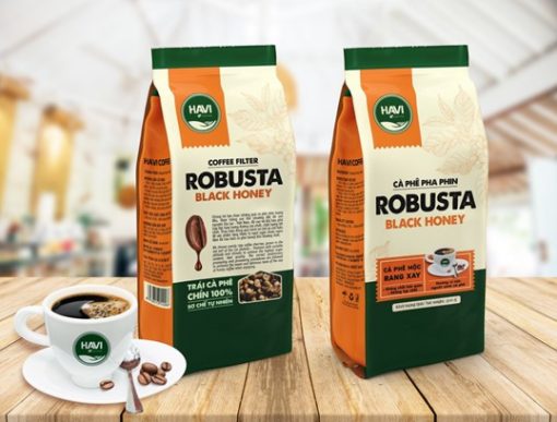 CÀ PHÊ PHA PHIN ROBUSTA HONEY 500G