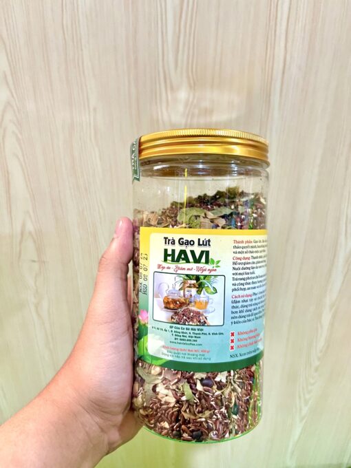 TRÀ GẠO LỨT HŨ 400GAM